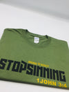 STOP SINNING T-SHIRT