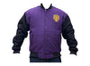 WOOL SLEEVE IUIC CREST VARSITY JACKET